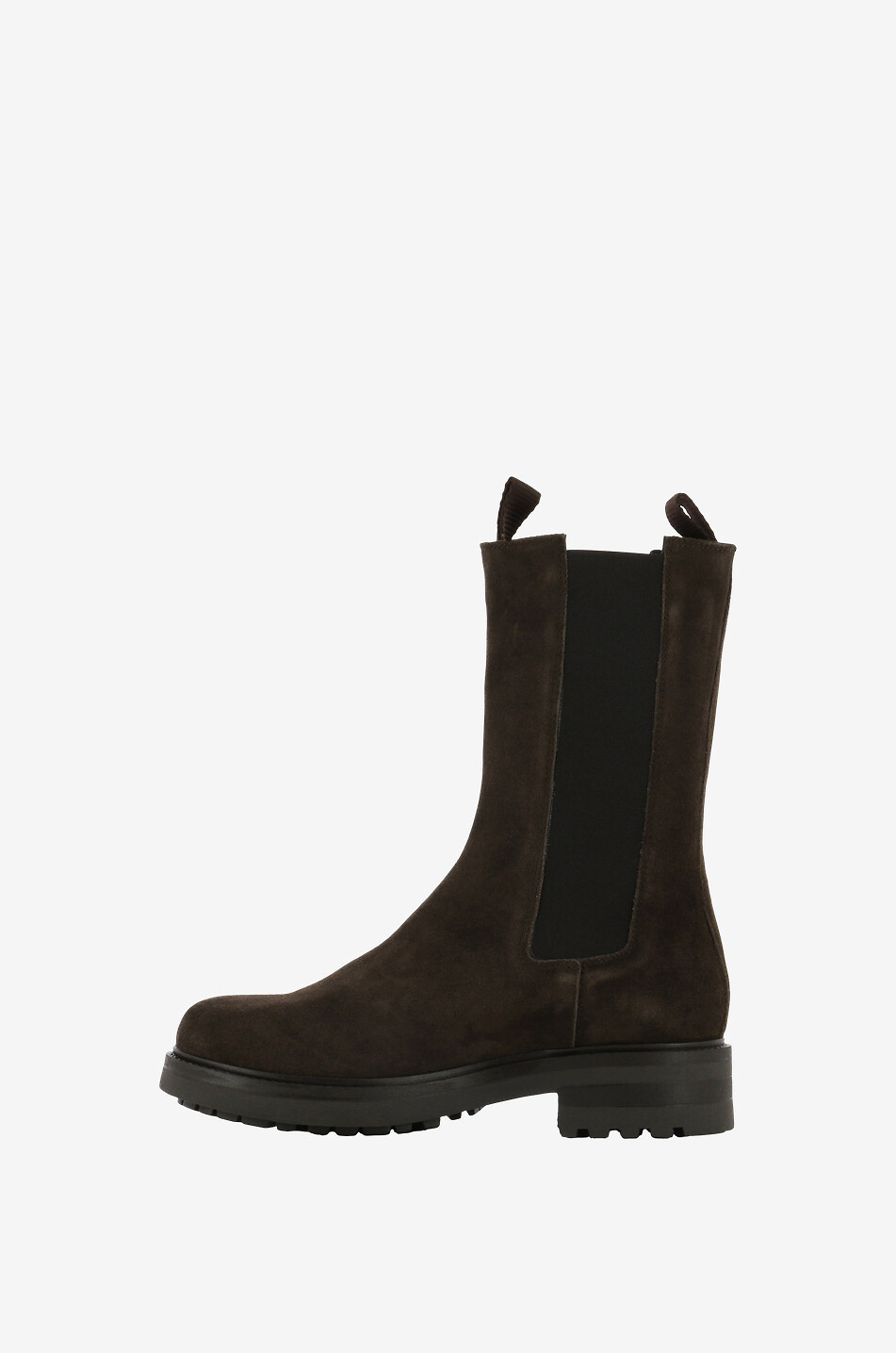 BONGENIE Tomaia suede ankle boots with lug soles Women MEDIUM BROWN 3