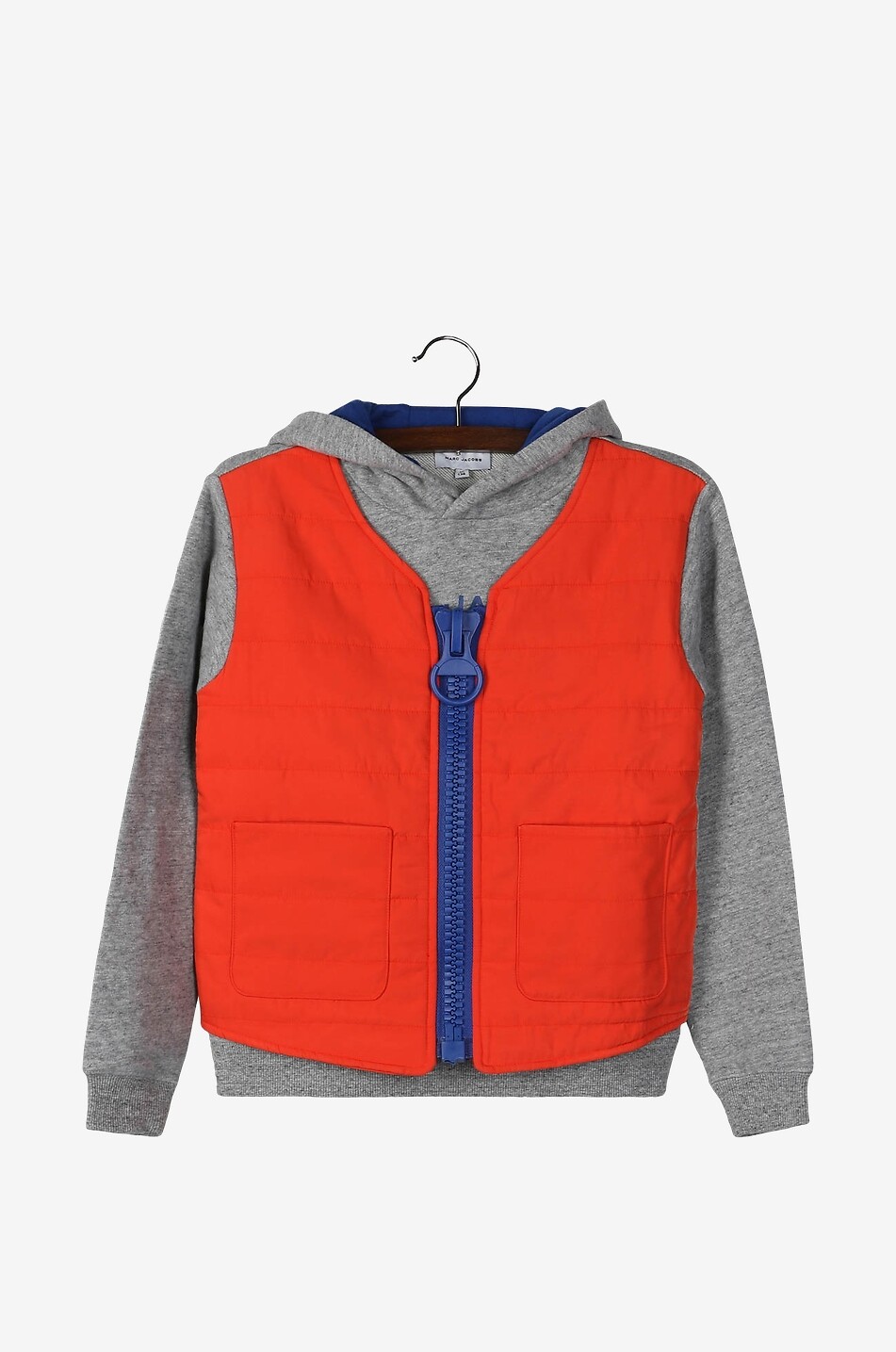 Sweat-shirt zippé garçon effet 2 en in