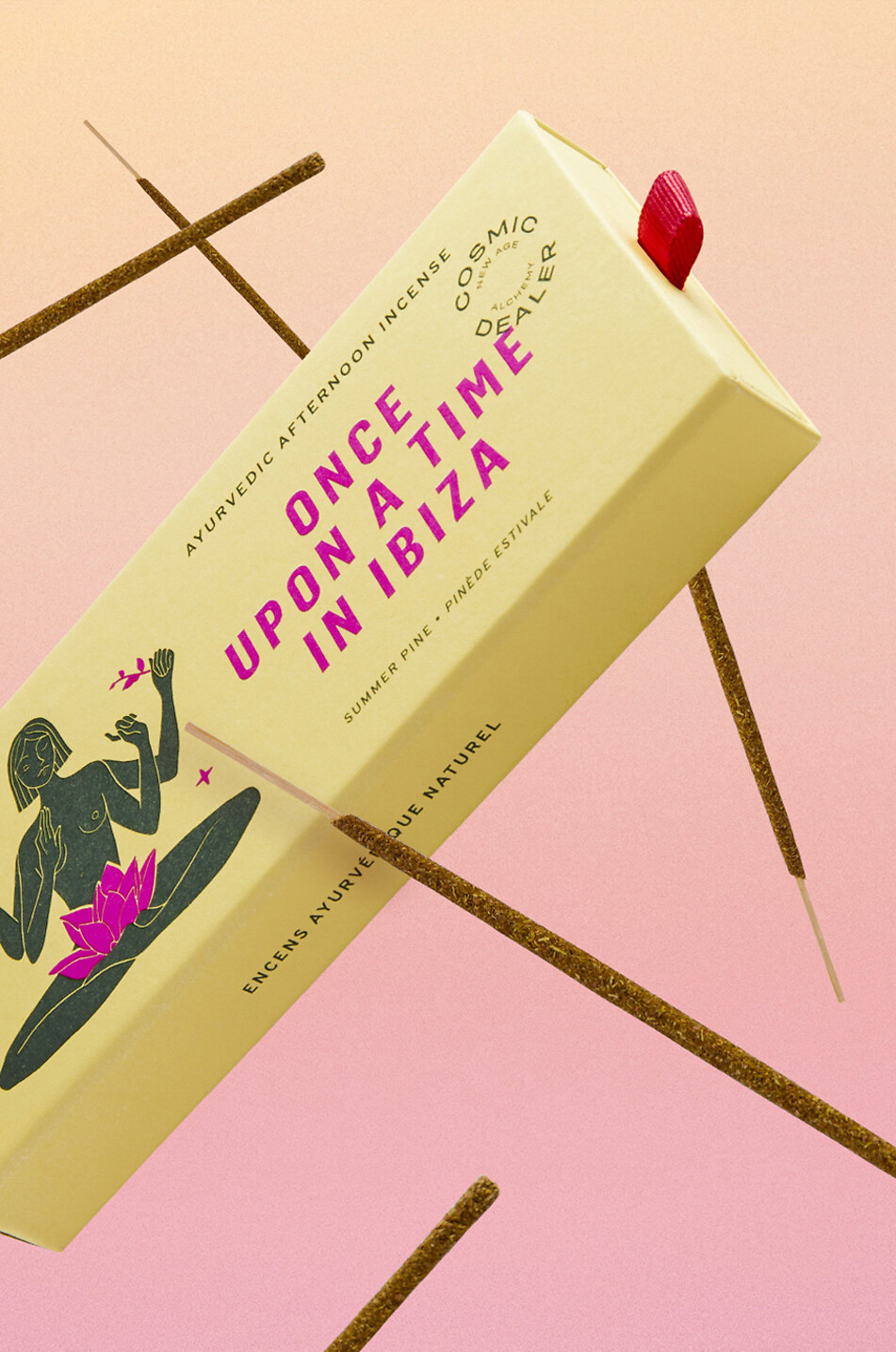 COSMIC DEALER Räucherstäbchen Once Upon a Time in Ibiza Haus Farblos 3
