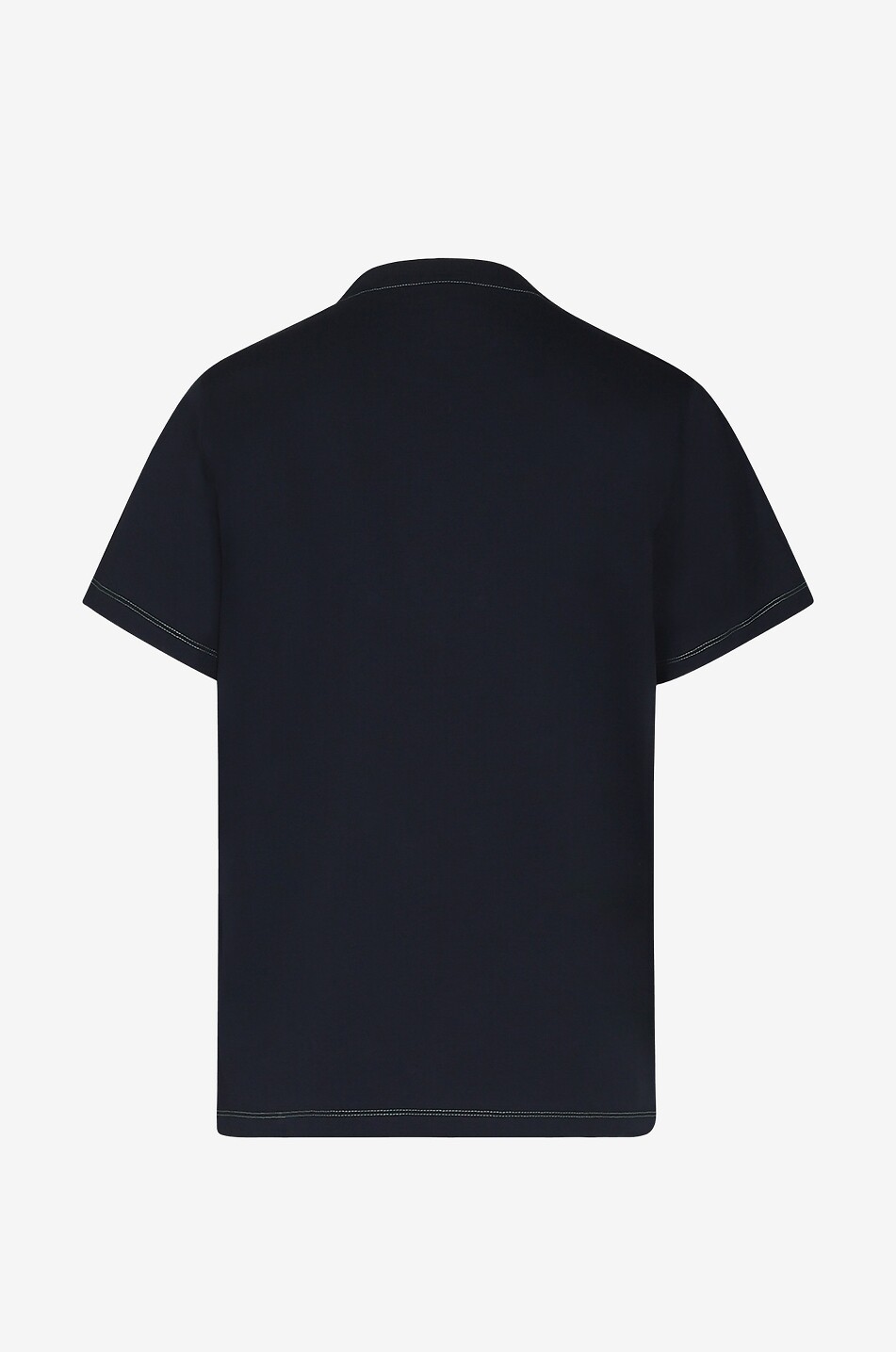 GANNI T-shirt en coton bio Ganni Hotel Femme BLEU FONCE 2