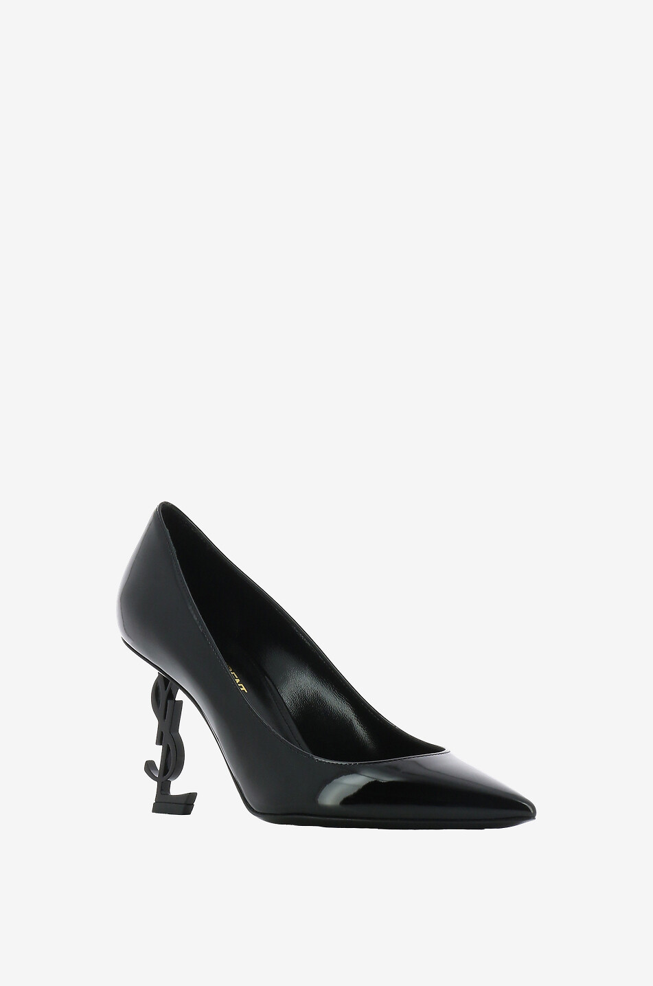 Escarpins a bout pointu en cuir verni Opyum 85 SAINT LAURENT PARIS Bongenie