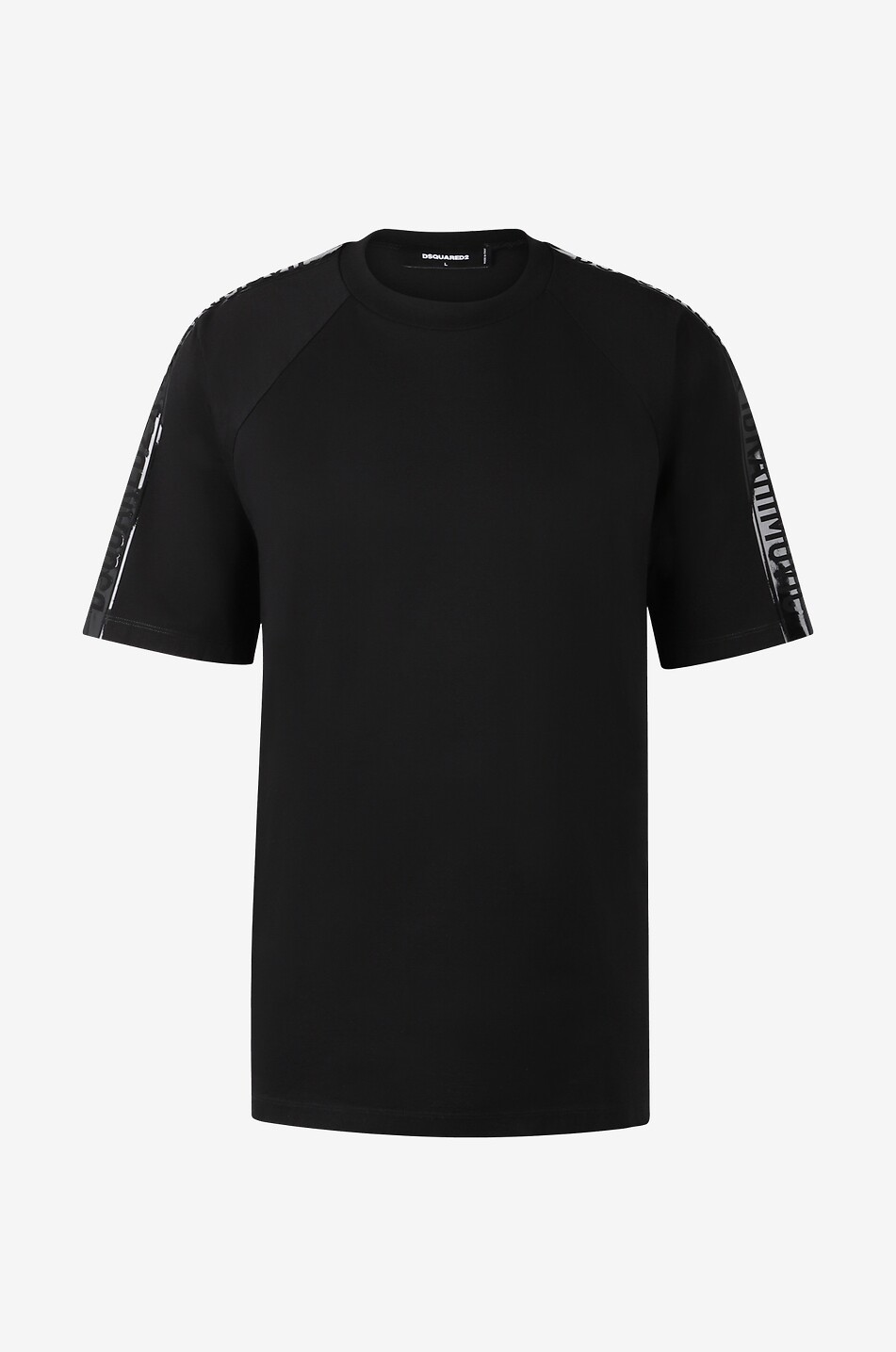 Kurzärmeliges T-Shirt aus Baumwolle Ibra Black