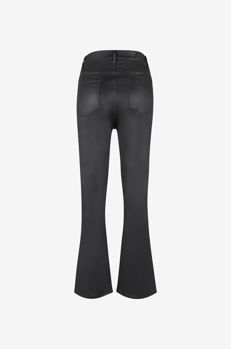 Jean bootcut en coton High-Waist Slim Kick
