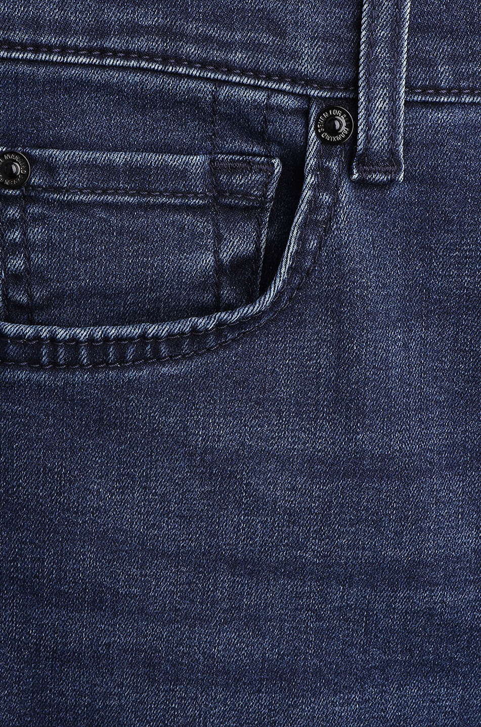 7 FOR ALL MANKIND Jean en coton Bootcut B(air) Eco Park Avenue Femme BLEU FONCE 3