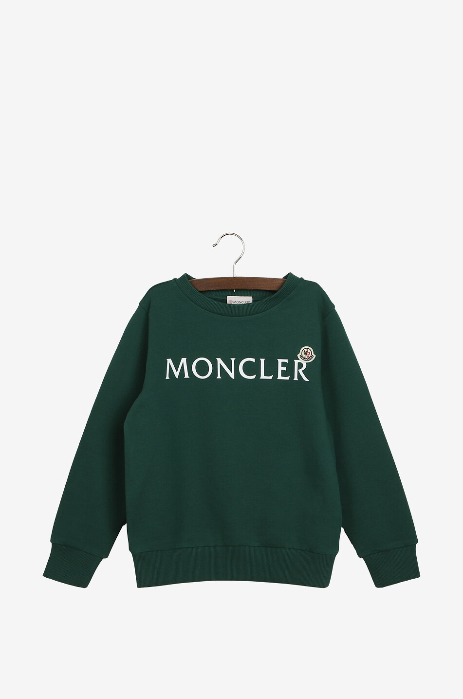 Sweat-shirt à col rond garçon imprimé logo