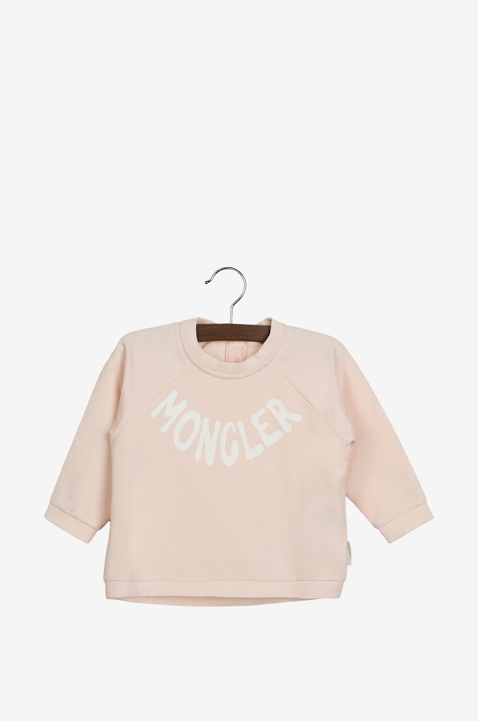 Sweat-shirt bébé à col rond imprimé logo