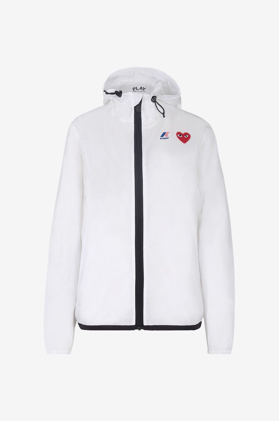 Comme des garcons zip hoodie womens best sale