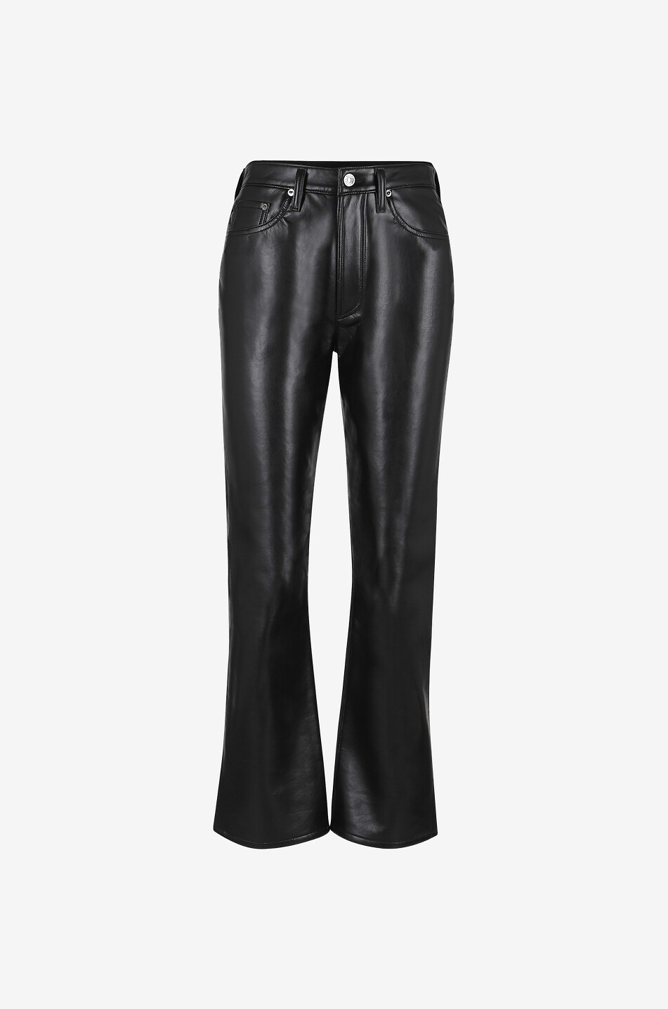 Bootcut-Jeans aus recyceltem Leder Relaxed Boot Detox