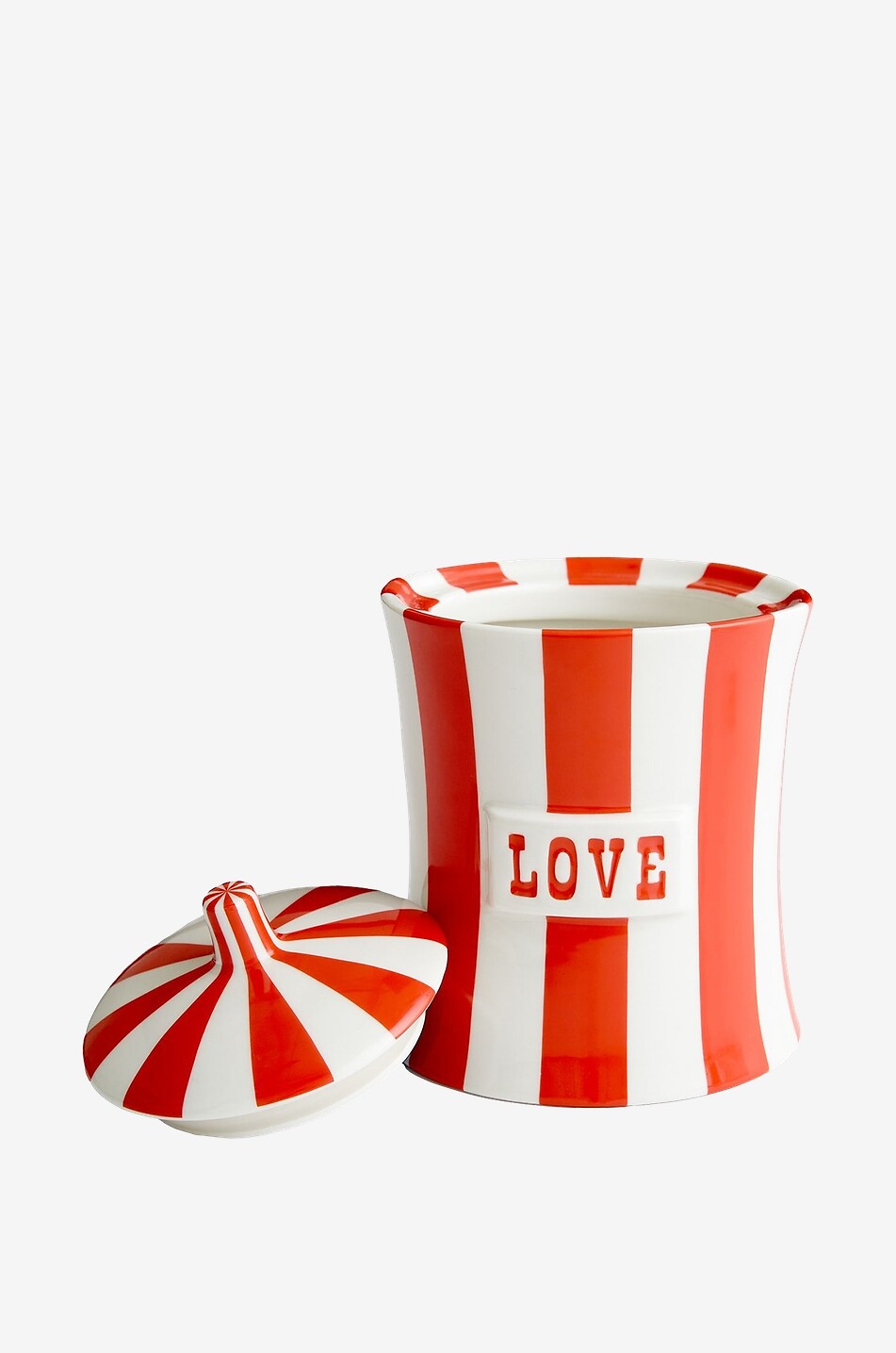 JONATHAN ADLER Vice Peace striped porcelain box Home MULTI COLOURED 2