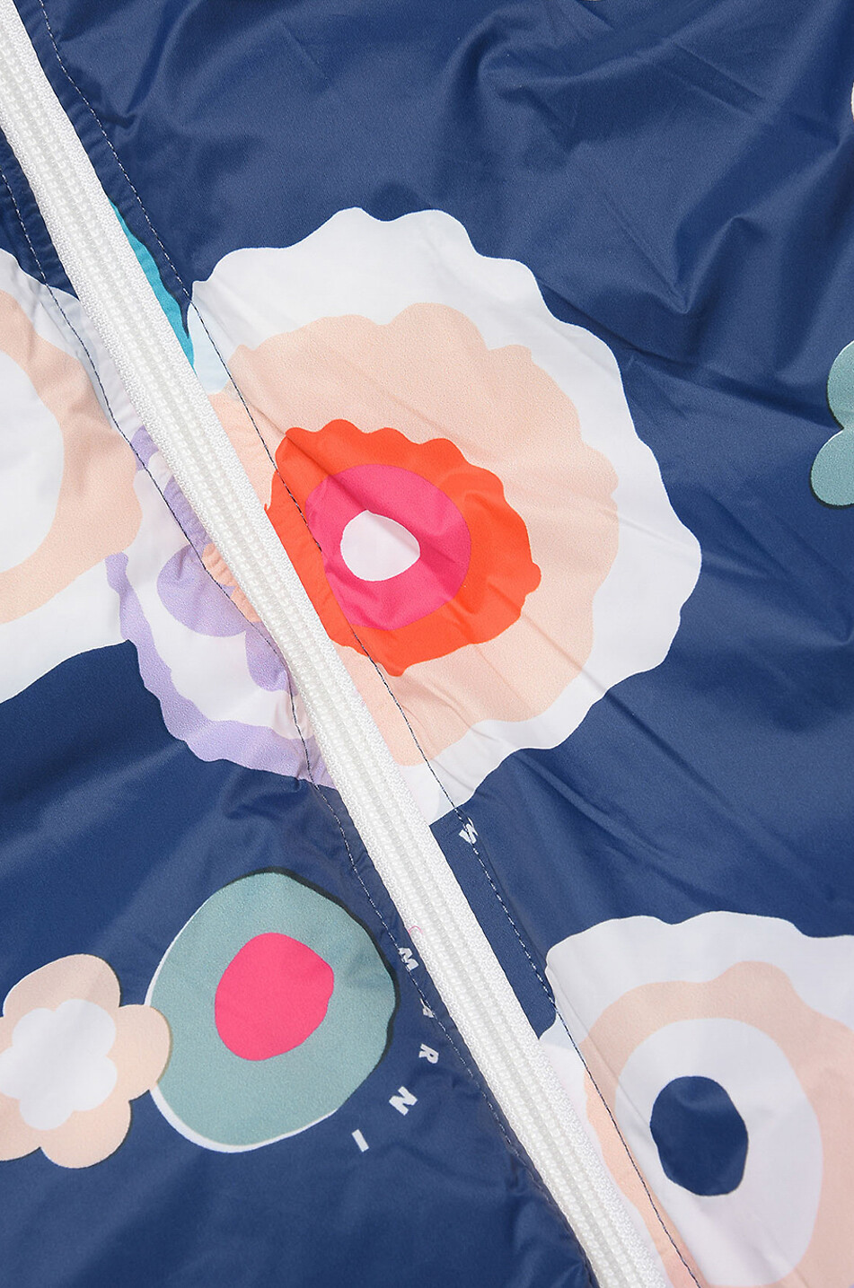 MARNI Mädchen-Daunenjacke mit Print Seventies Florals Mädchen BUNT 4