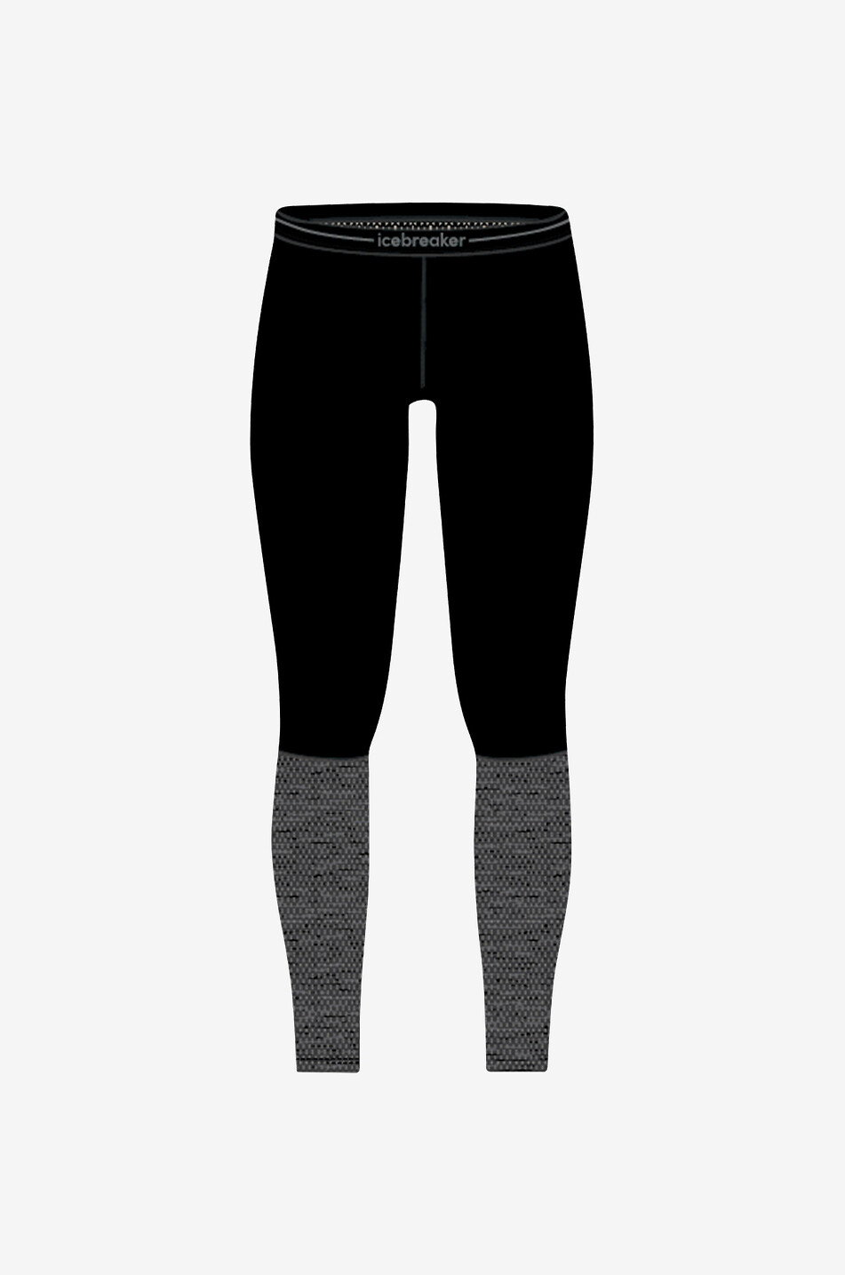 ICE BREAKER ZoneKnit merino wool leggings Men BLACK 1