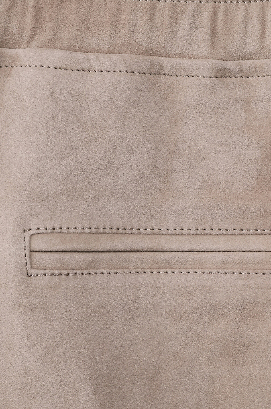 ARMA Pantalon de jogging slim en cuir d'agneau Provence Femme MARRON 3