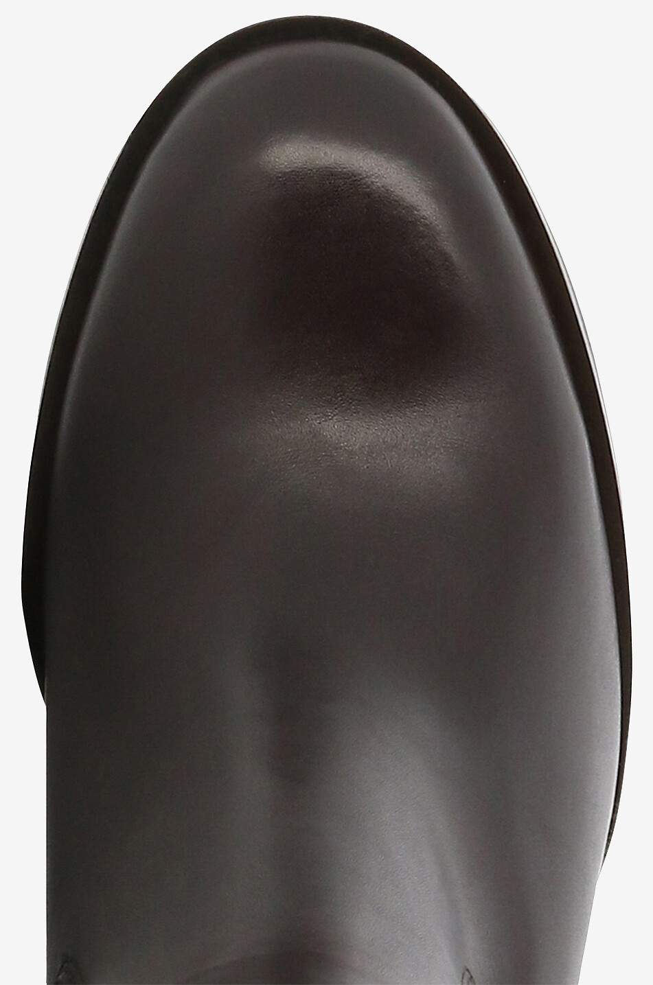 BONGENIE Bottines chelsea en cuir brillant à talon 60 Femme MARRON 5