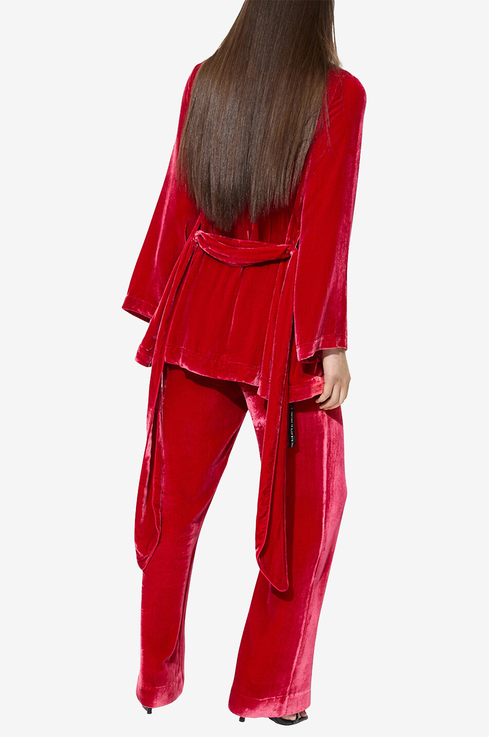 SLEEPING WITH JACQUES Bon Vivant viscose robe Women RED 5