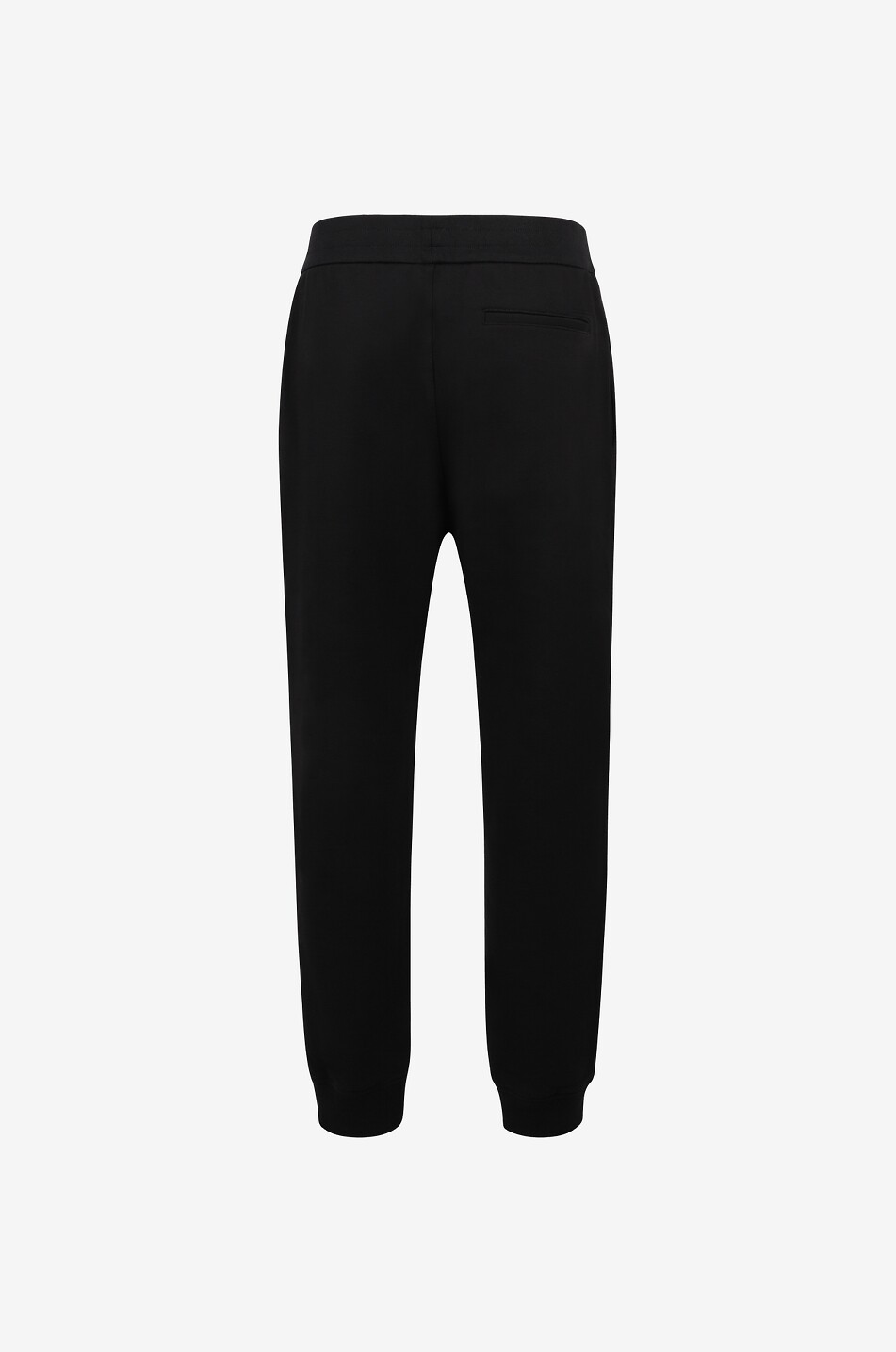 VERSACE Pantalon de jogging en molleton brodé Silver Baroque Homme NOIR 2