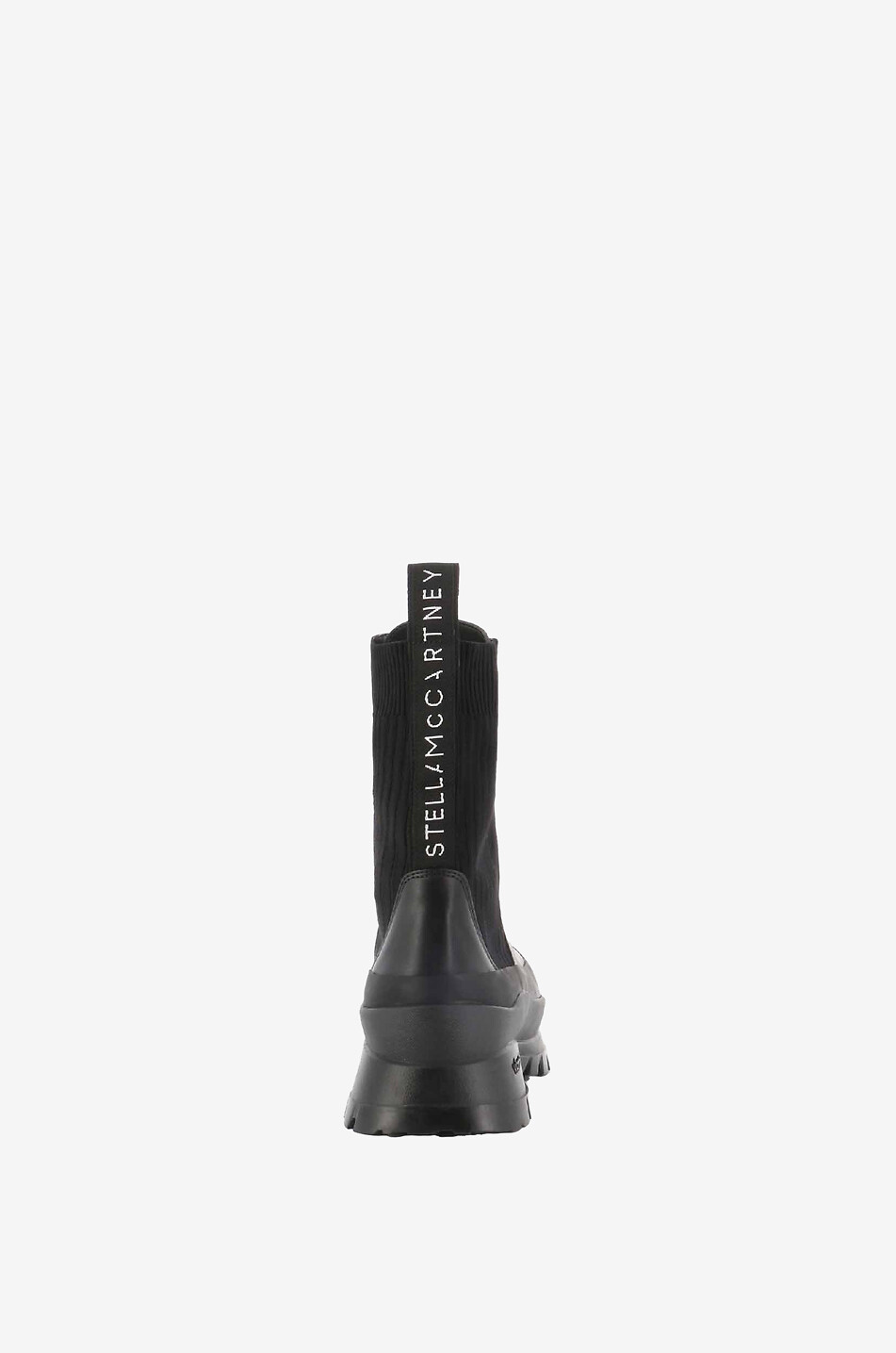 STELLA McCARTNEY Bottines à lacets en cuir synthétique et maille Trace Femme NOIR 5
