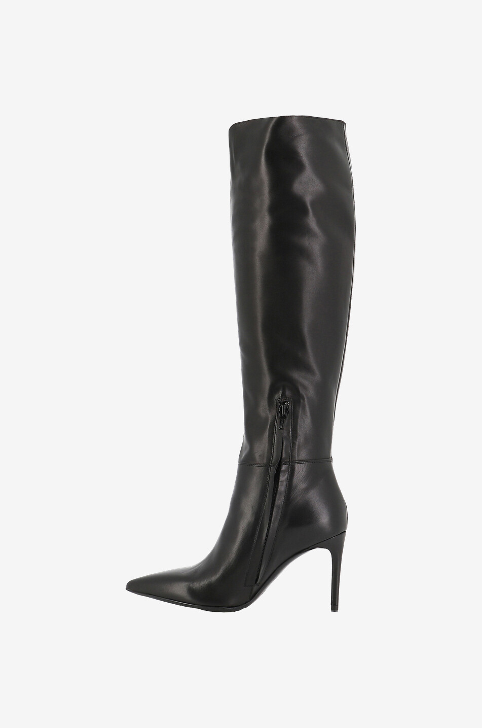 Bayonne 85 stiletto heel leather boots