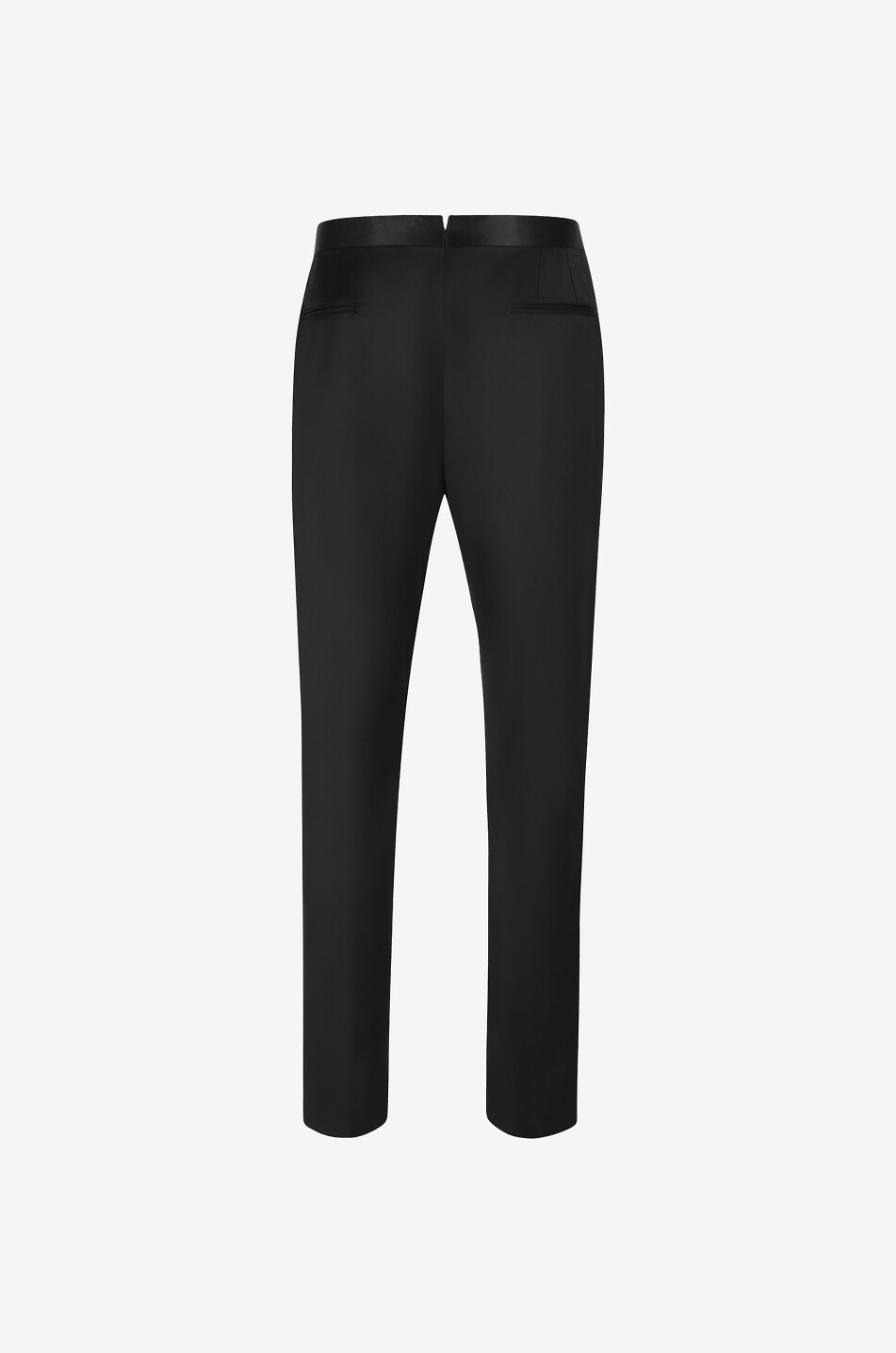 CARUSO Superfine 150's wool tuxedo trousers Men BLACK 2