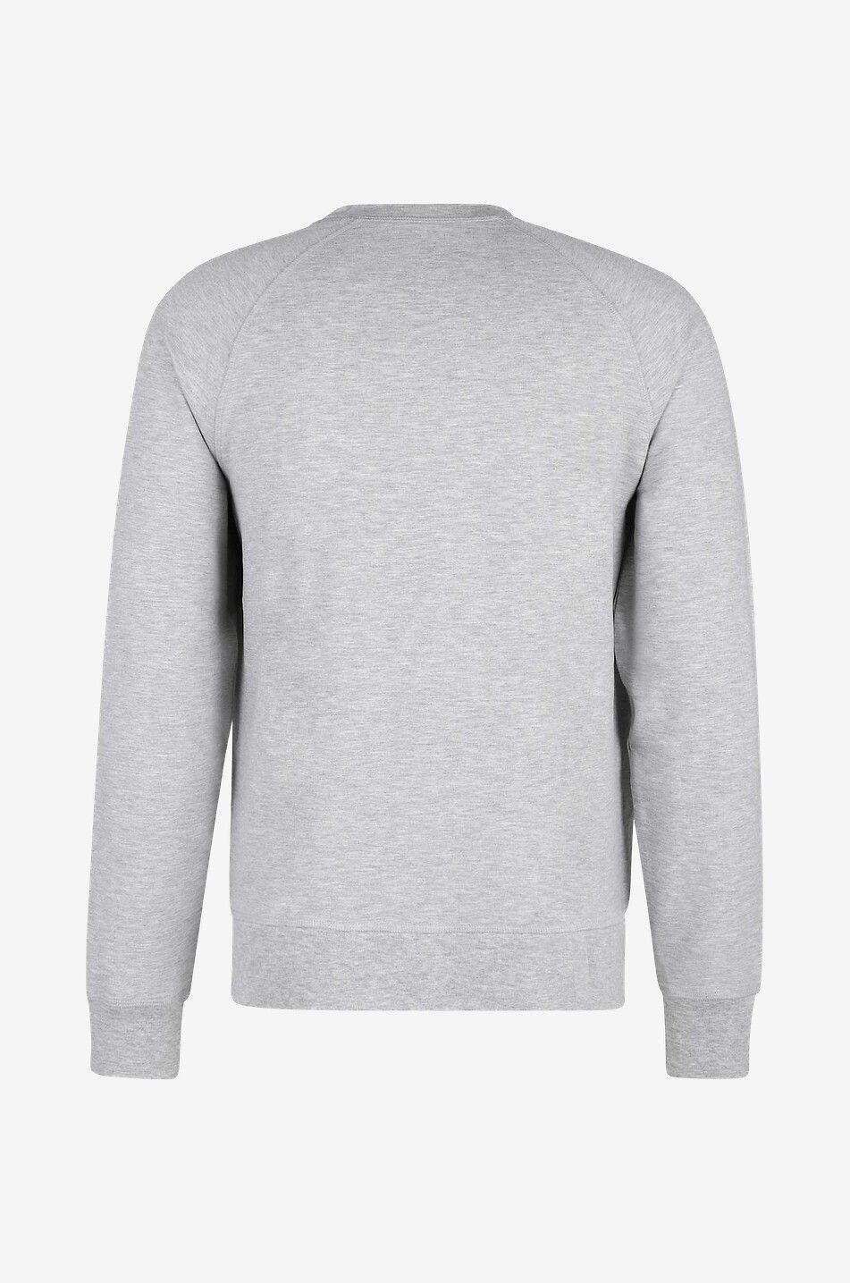 MAJESTIC FILATURES Sweat-shirt viscose manches longues French Touch Soft Touch Homme GRIS CLAIR 2