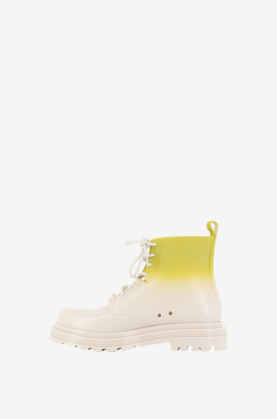 MELISSA Coturno lace-up ankle boots Women EGGSHELL 3