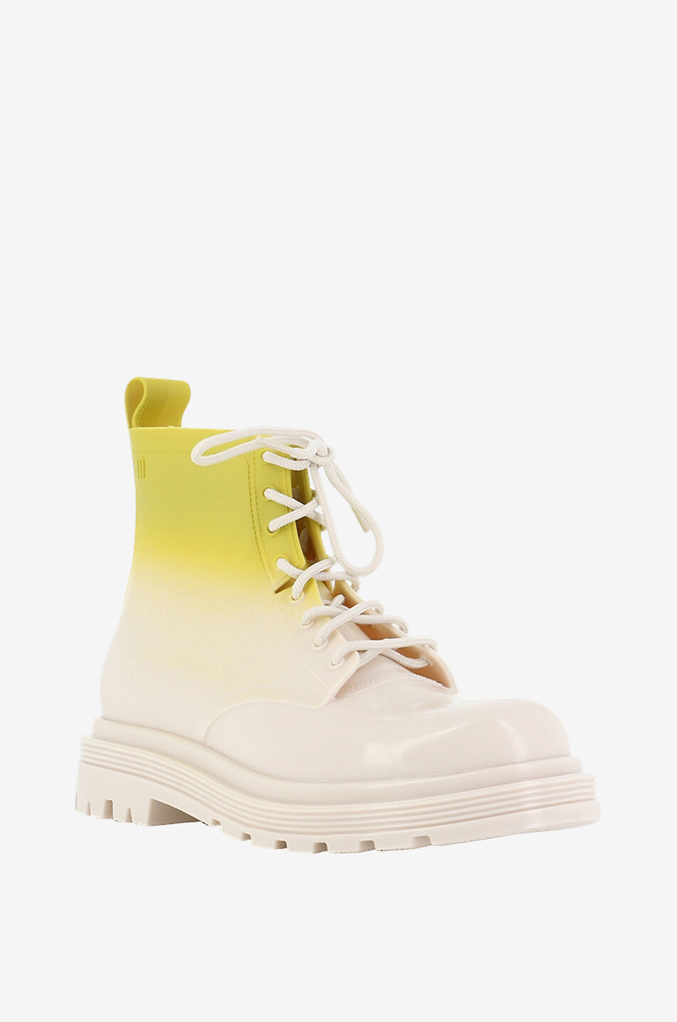 MELISSA Coturno lace-up ankle boots Women EGGSHELL 1