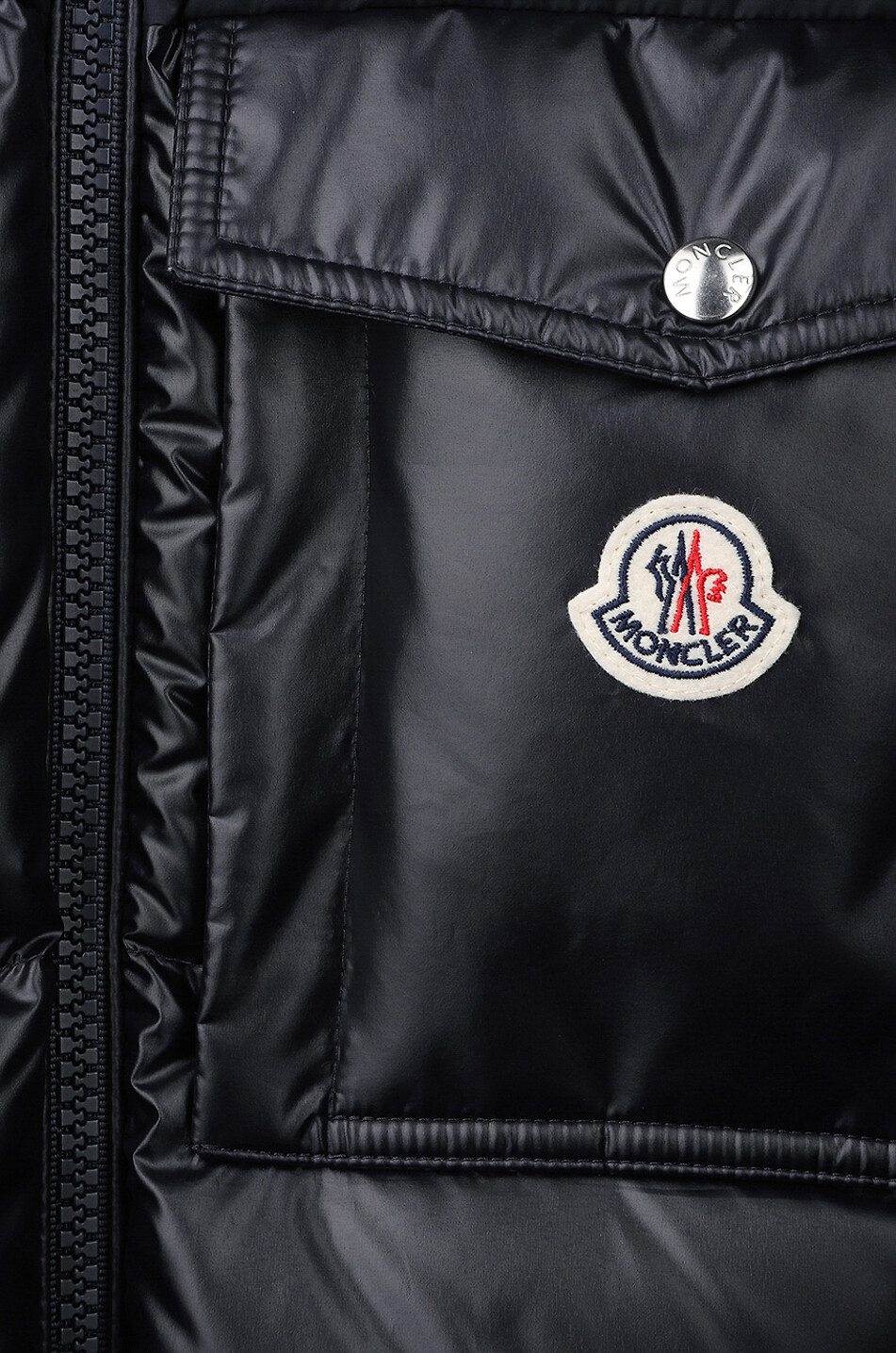 Bayuda nylon and faux fur short down jacket MONCLER Bongenie