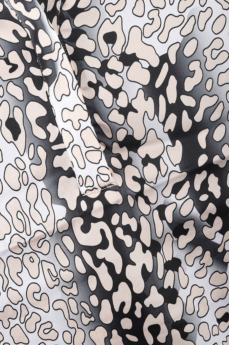 HERZEN'S ANGELEGENHE Blouse en satin imprimée motifs animaliers Femme MULTICOLORE 3