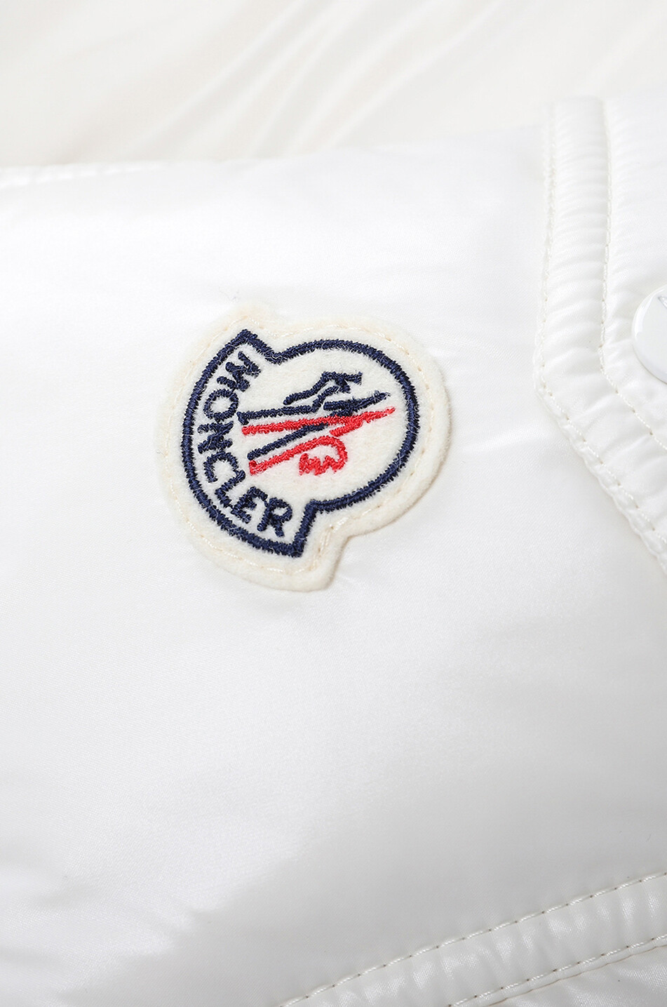 MONCLER Cavettaz long hooded down jacket Women EGGSHELL 3