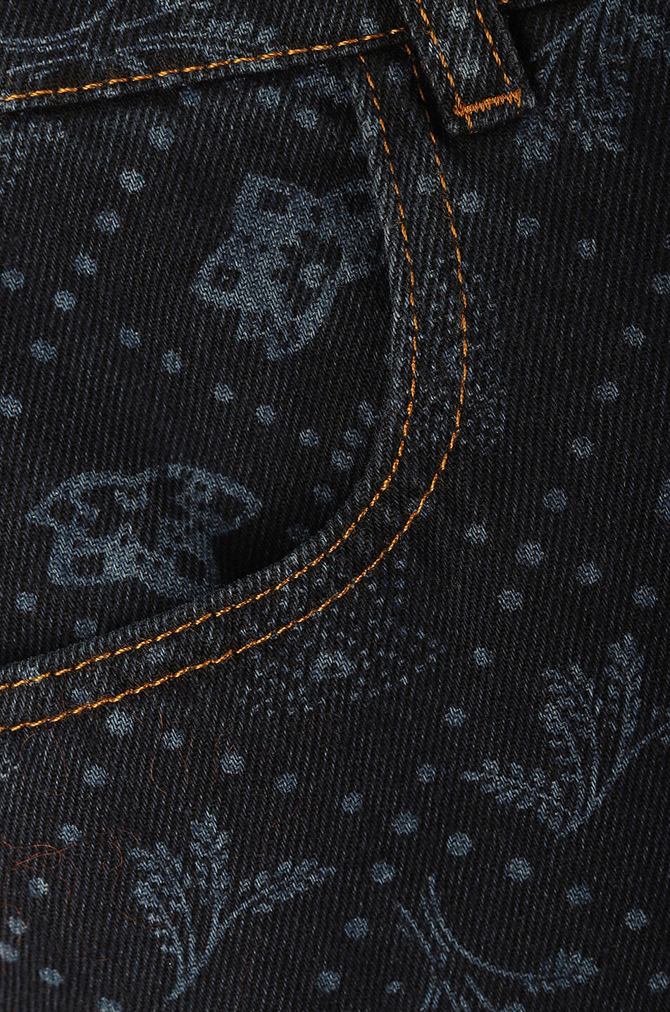 SEE BY CHLOE Keiljeans aus Bio-Baumwolle mit Print Stevie Damen DUNKELBLAU 3