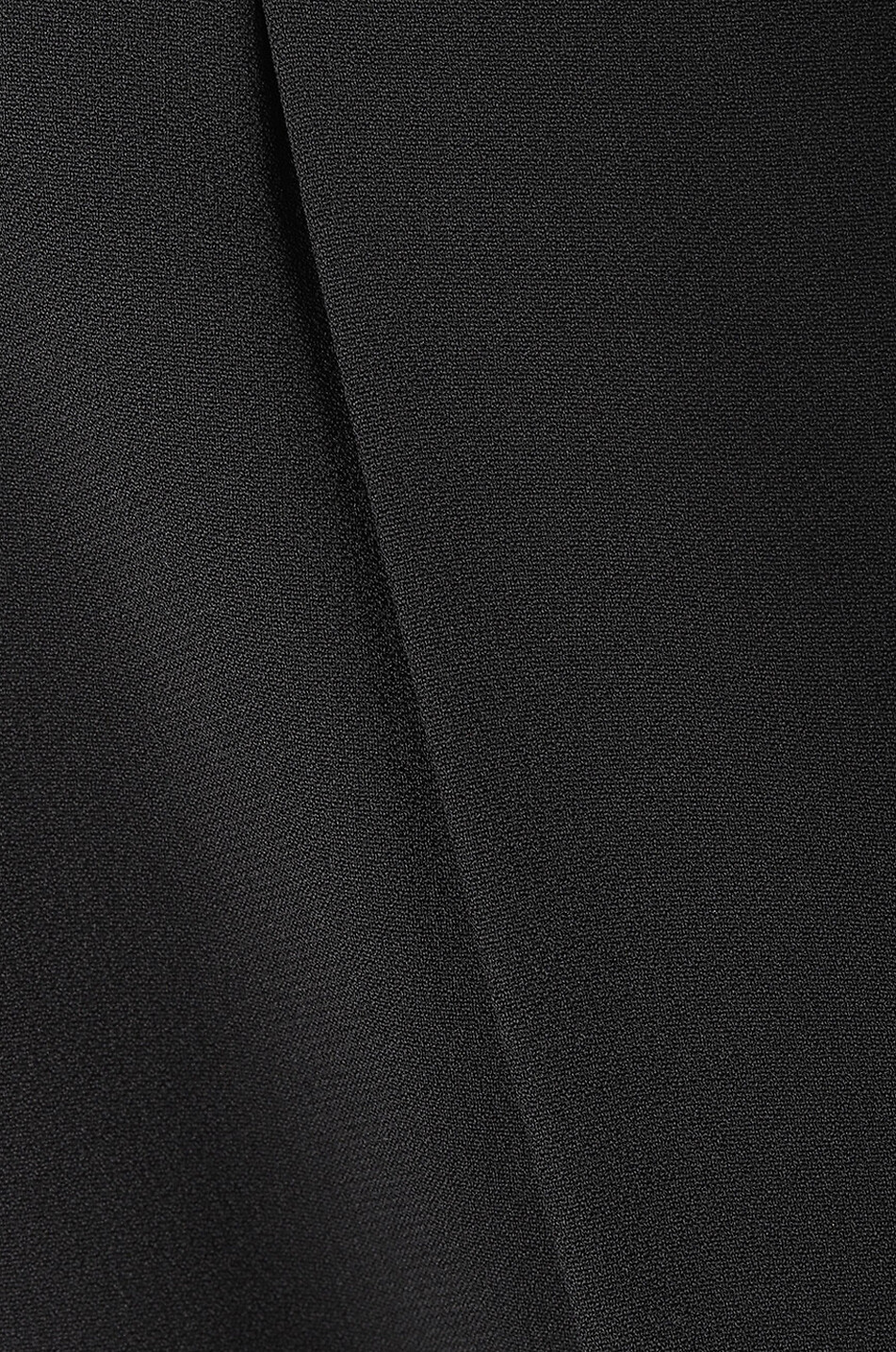 ERMANNO SCERVINO Pantalon large taille haute en crêpe esprit smoking Femme NOIR 3