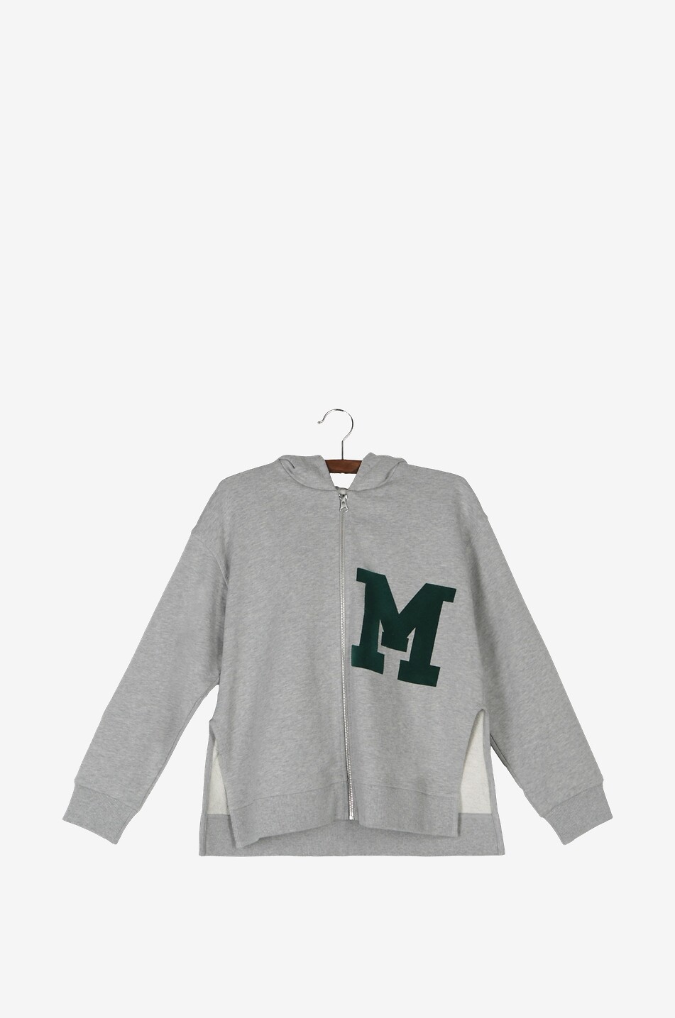 Sweat-shirt zippé garçon à capuche M