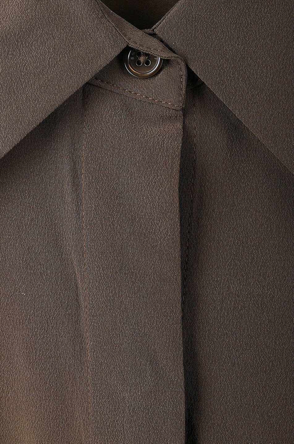 EQUIPMENT Seidenbluse mit langen Ärmeln Emile Damen MITTELBRAUN 3