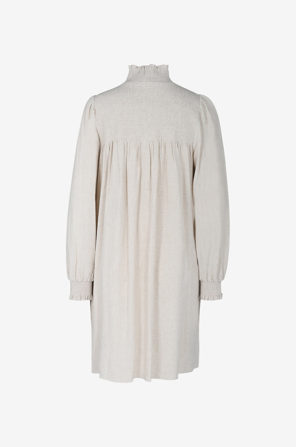 Robe courte en viscose et lin Vaudrey