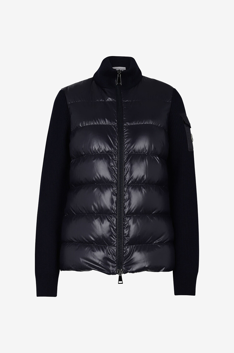 Moncler quilted down cardigan online