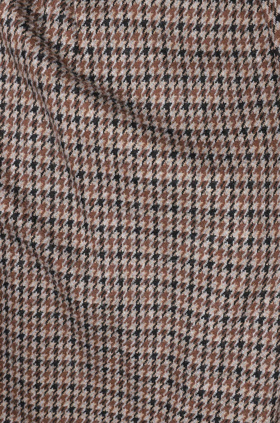 PAMELA HENSON Salt checked slim fit trousers Women MULTI COLOURED 3