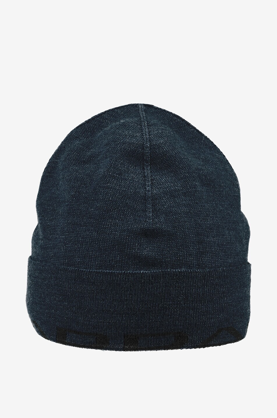CAPRANEA Bonnet en laine mérinos Bellwald Homme BLEU FONCE 1