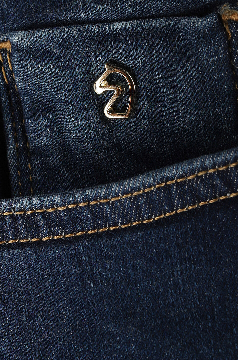 PAMELA HENSON Jean bootcut en coton Ankie Femme BLEU MOYEN 3