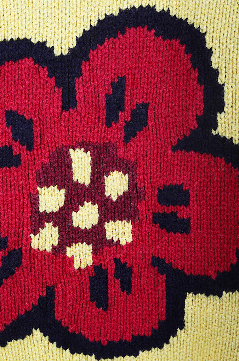 KENZO Boke Flower wool round neck jumper Women YELLOW 3