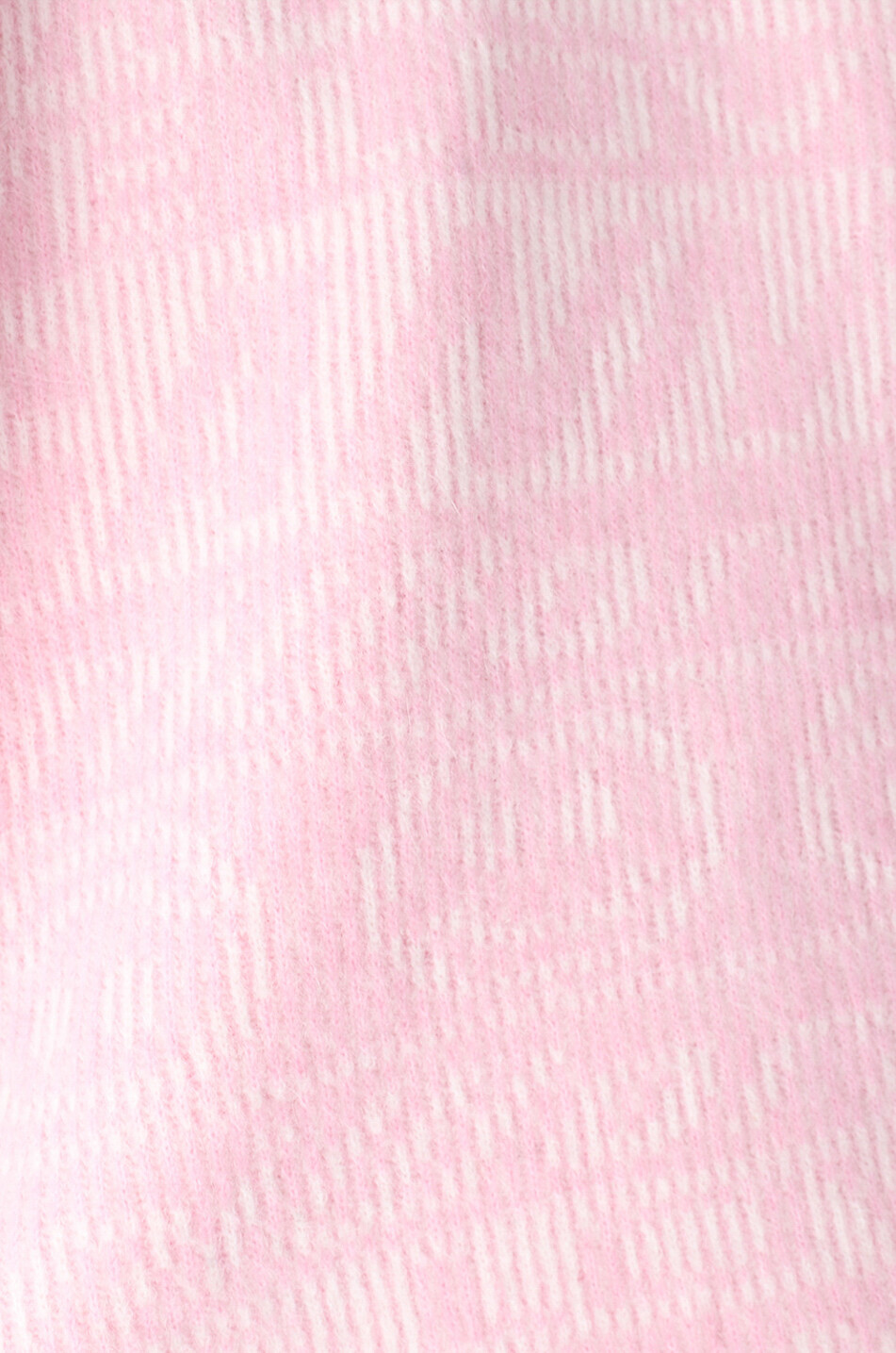 GANNI Pull jacquard duveteux motif logo Femme ROSE 3