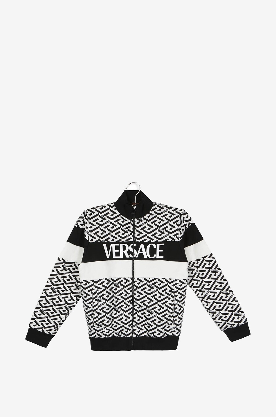 La Greca Colour Block boy's zip-up sweatshirt