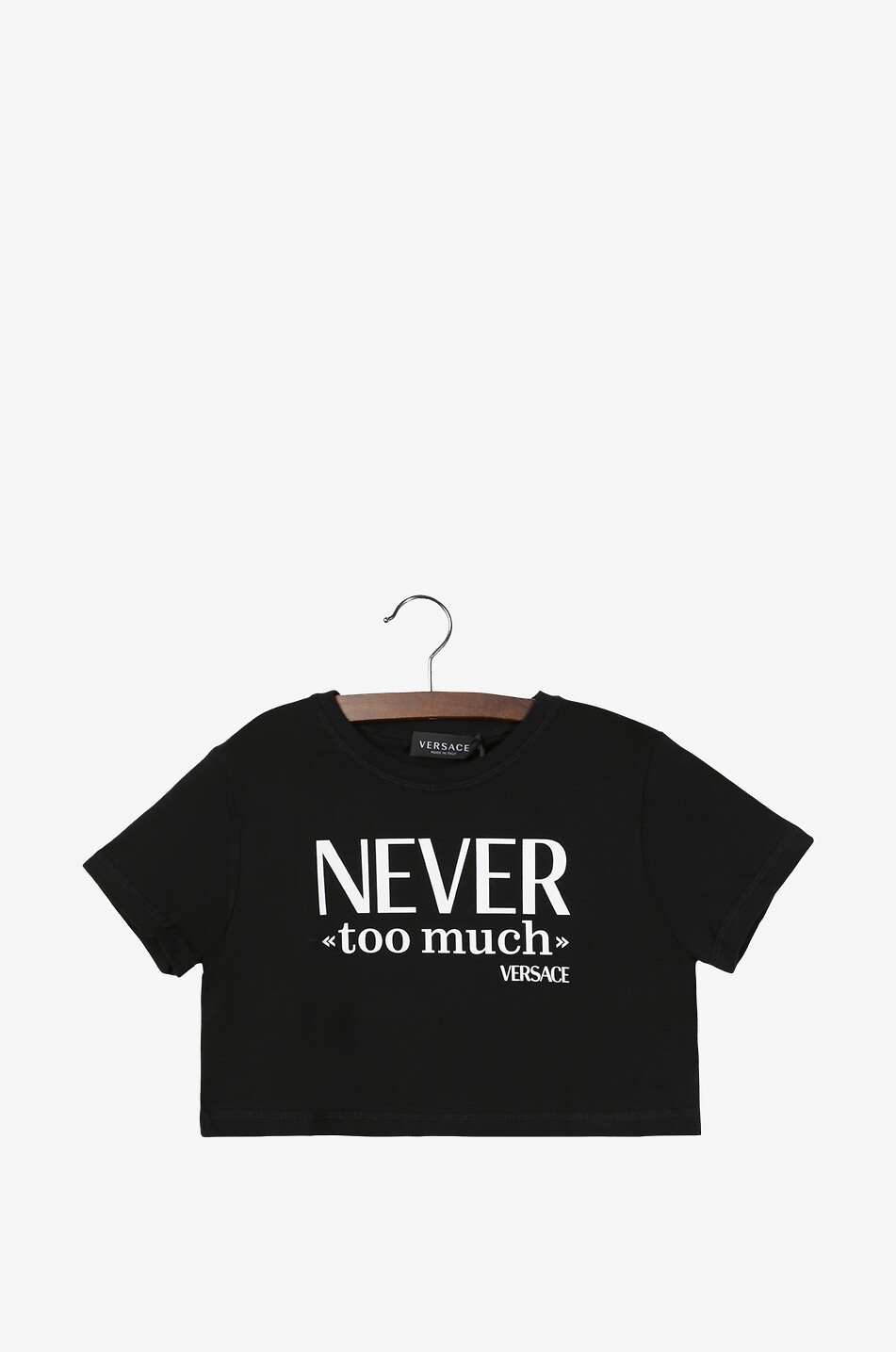 T-shirt raccourci fille Never Too Much