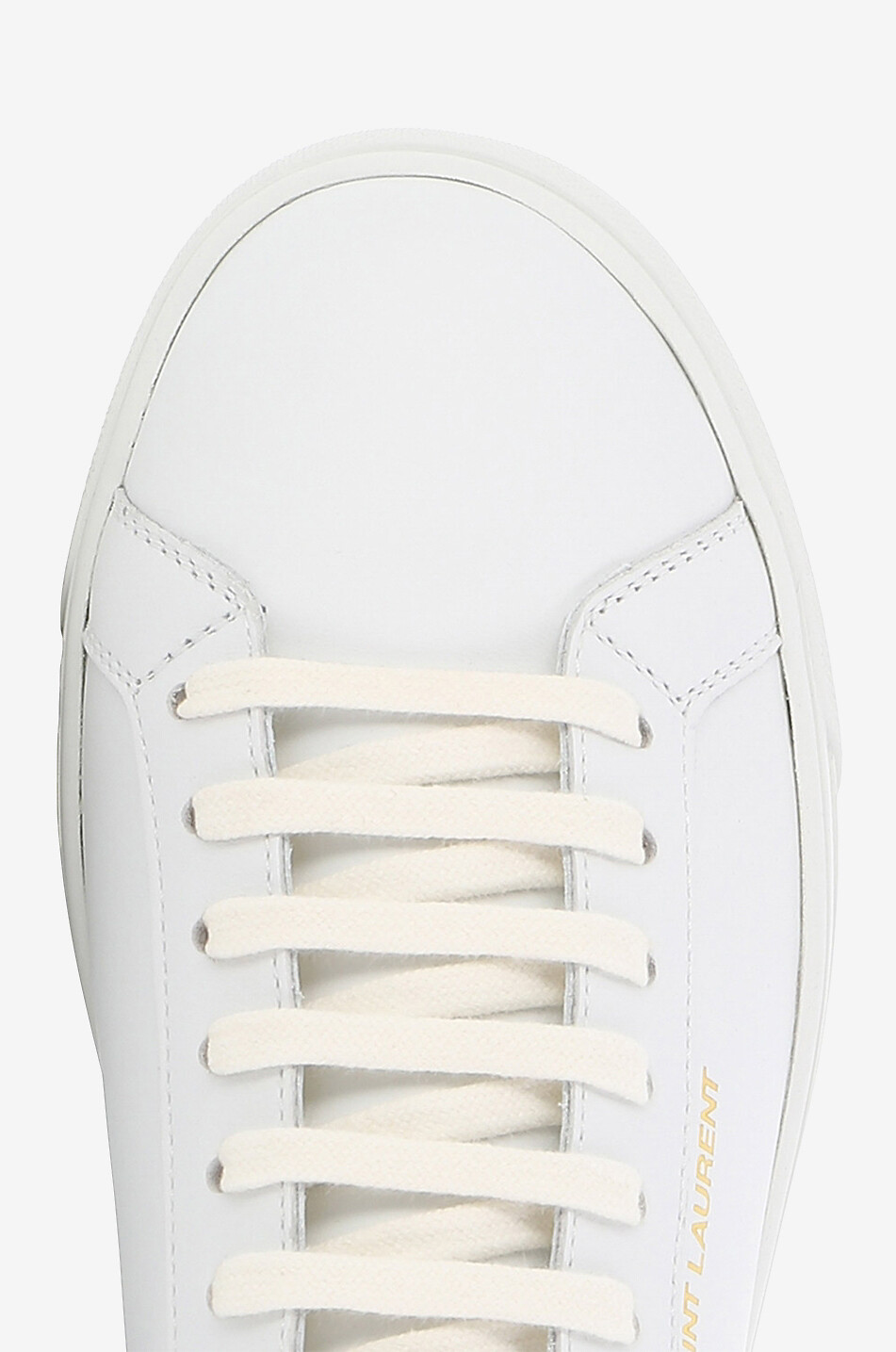 Baskets basses en cuir lisse Andy