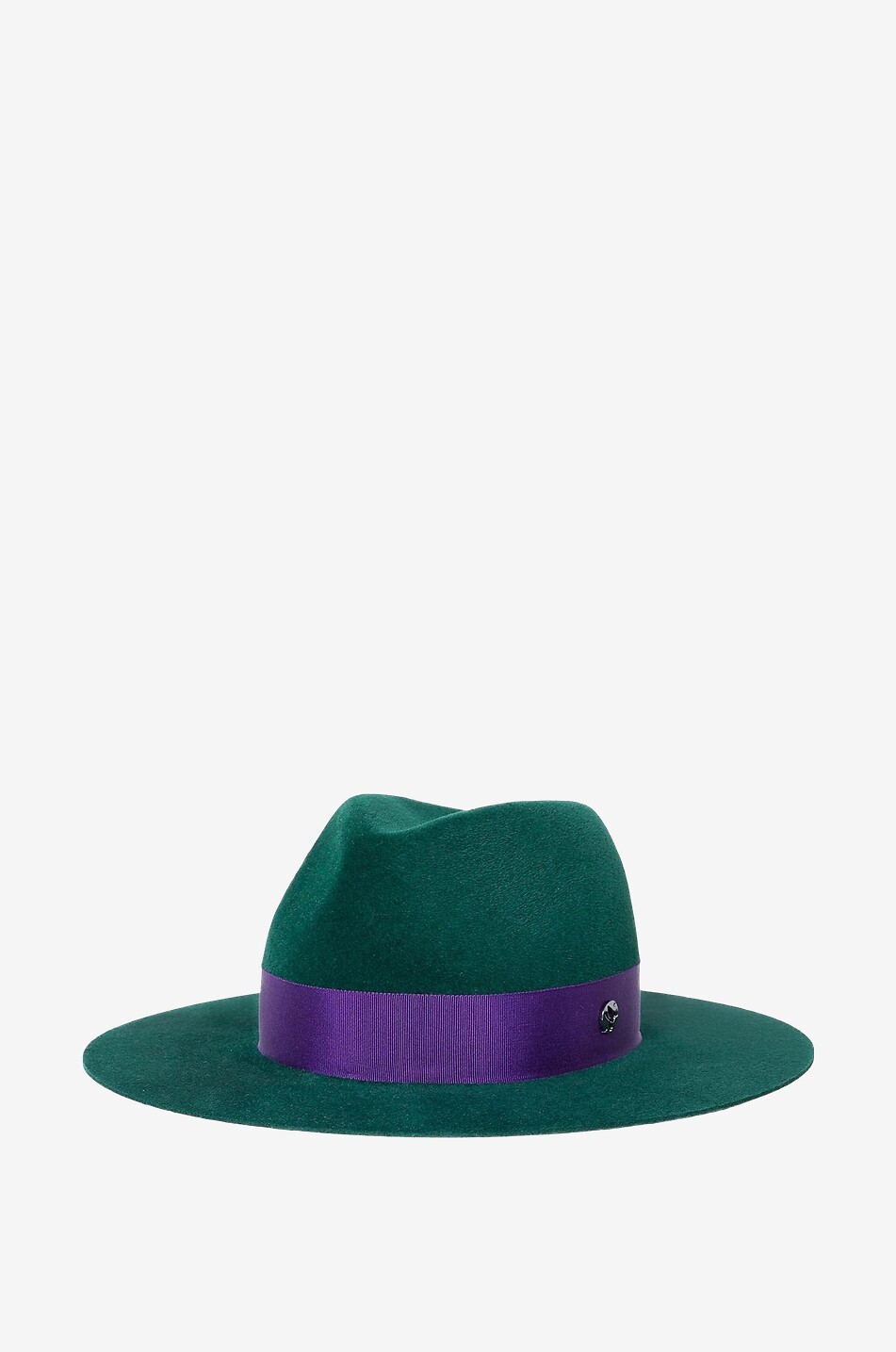 BY VANJA JOCIC Chapeau Fédora en feutre Colour Up Femme VERT FONCÉ 1