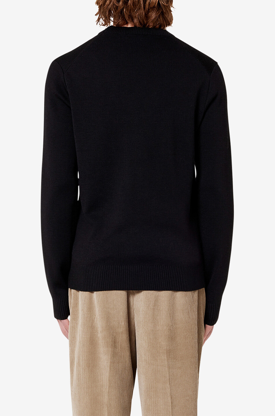 AMI Sweat-shirt avec broderie Homme NOIR 5