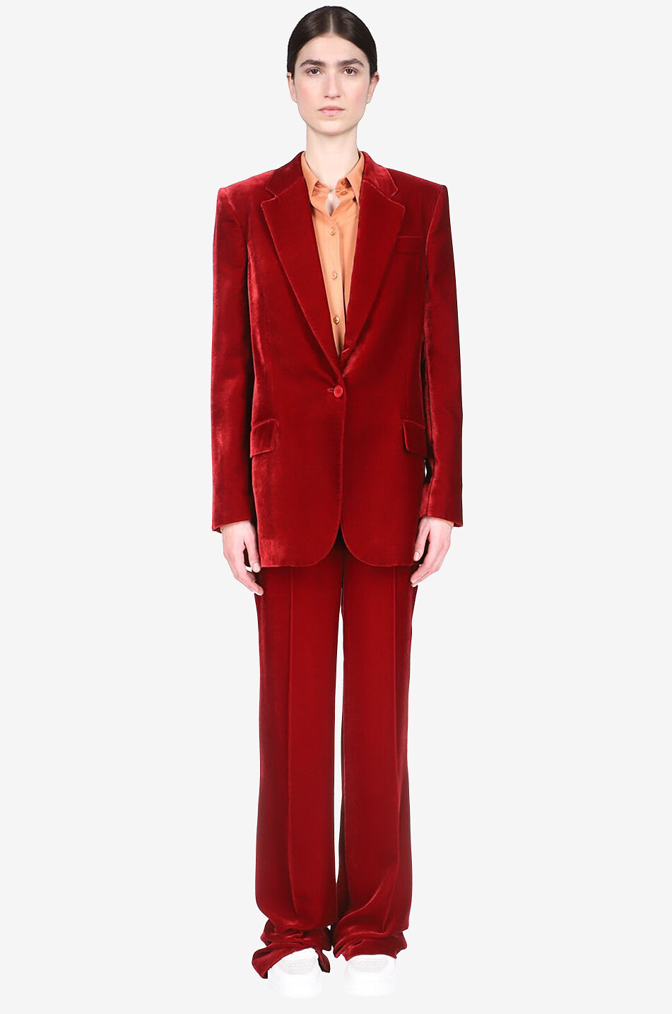 Pantalon large en viscose