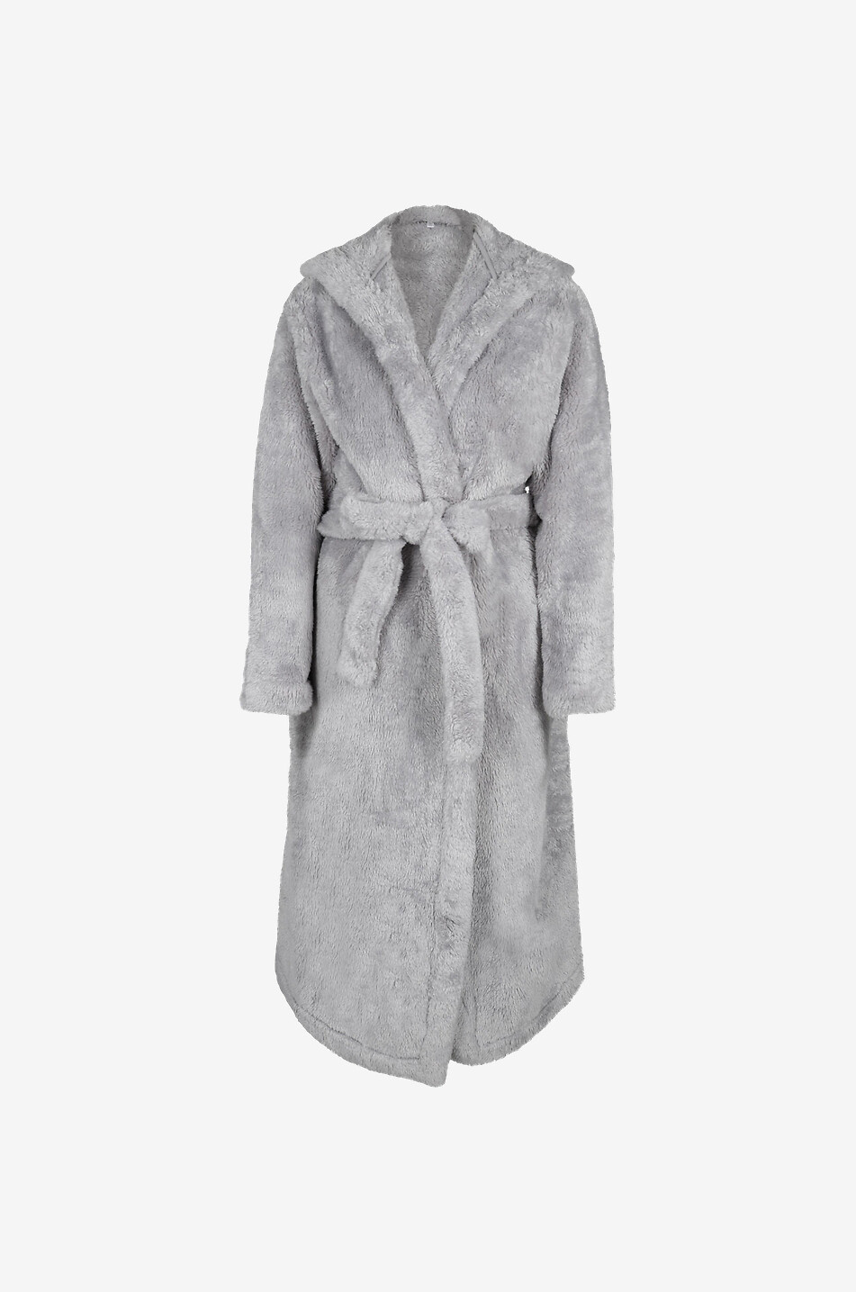 SKIN Bademantel aus recyceltem Polyester Wynter Damen HELLGRAU 1