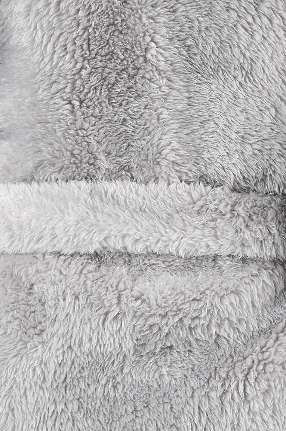 SKIN Bademantel aus recyceltem Polyester Wynter Damen HELLGRAU 3