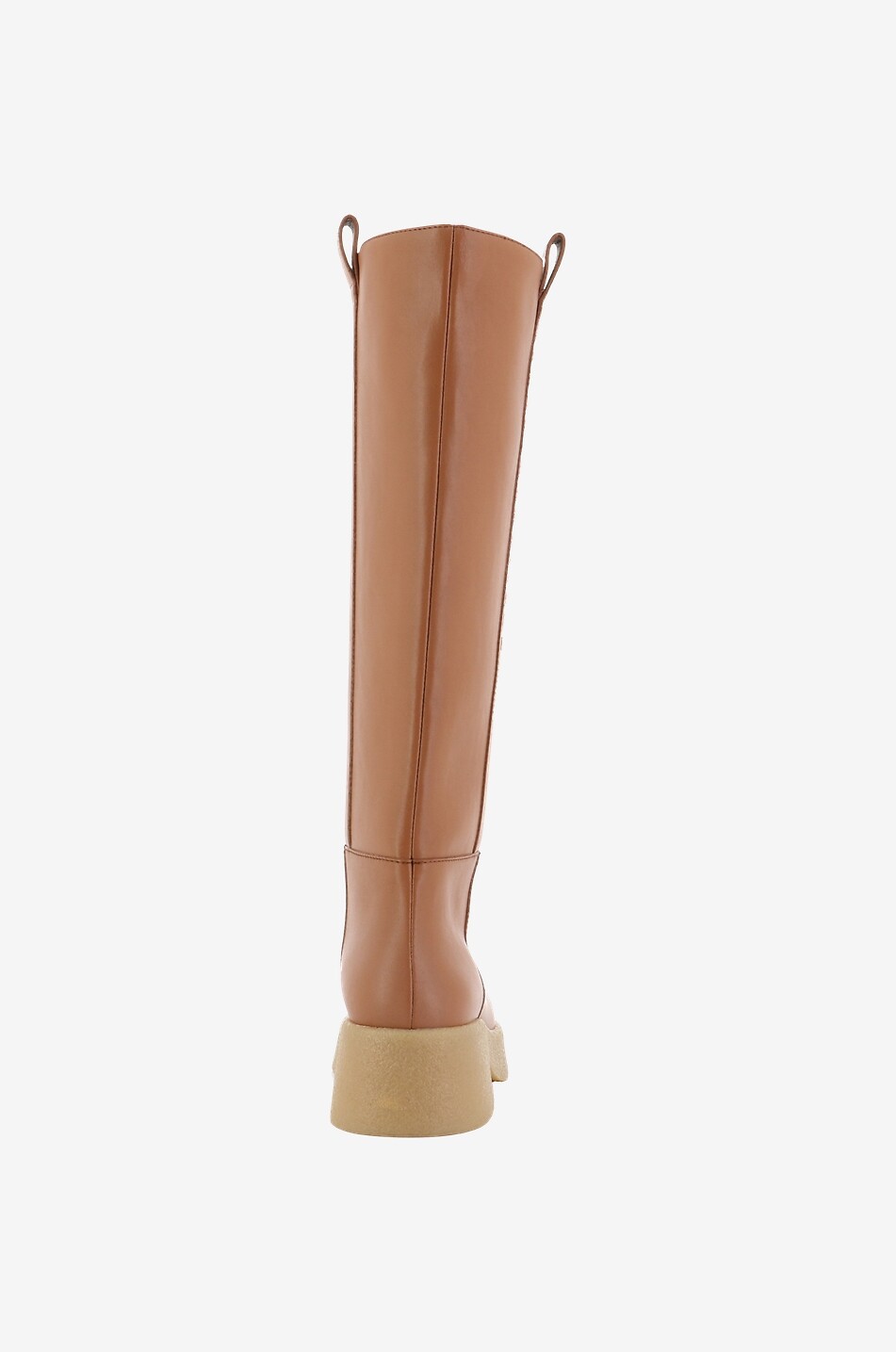 STELLA McCARTNEY Flache Stiefel aus Kunstleder Skyla 50 Damen BRAUN 4