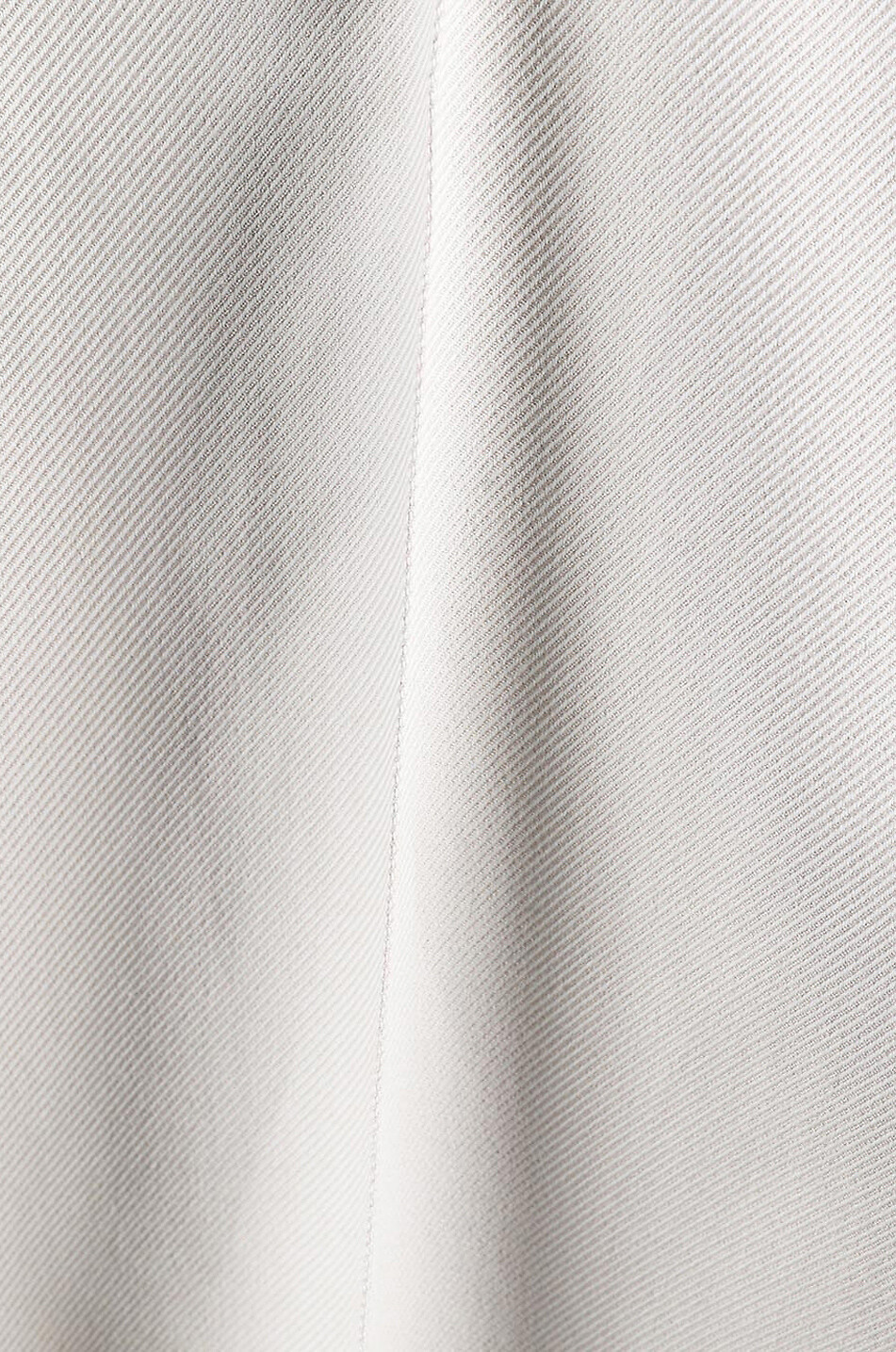 Cropped bootcut gabardine trousers