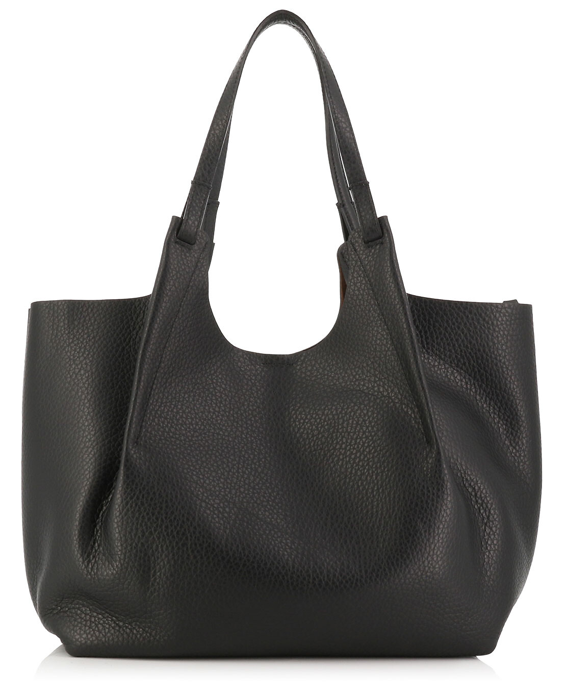 Handtasche aus genarbtem Leder Dua